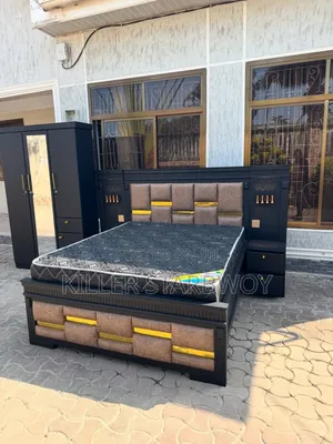 Kitanda Bedsides Godoro Na Kabati