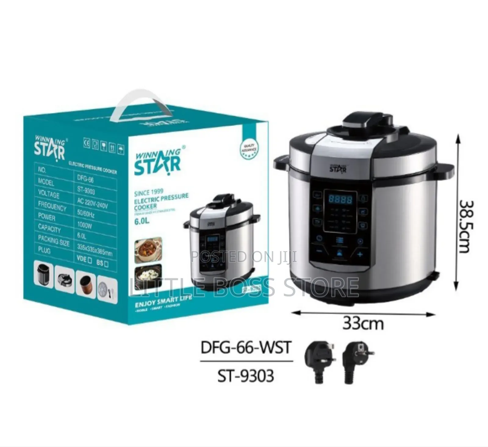 Winning Star Pressure Cooker 6l