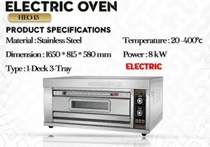 Oven Umeme Deck1 Tray 3