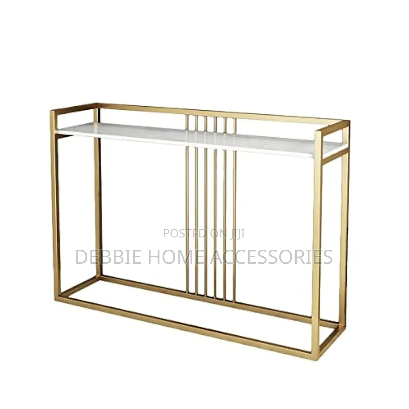 Metal Console Table Suitable for Hallway Entry _Mbao