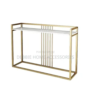 Metal Console Table Suitable for Hallway Entry _Mbao