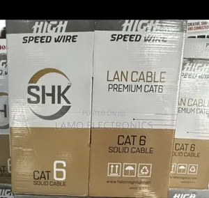 SHK High Speed Wire Cat6 Solid Cable Premium Lan Cable 305m