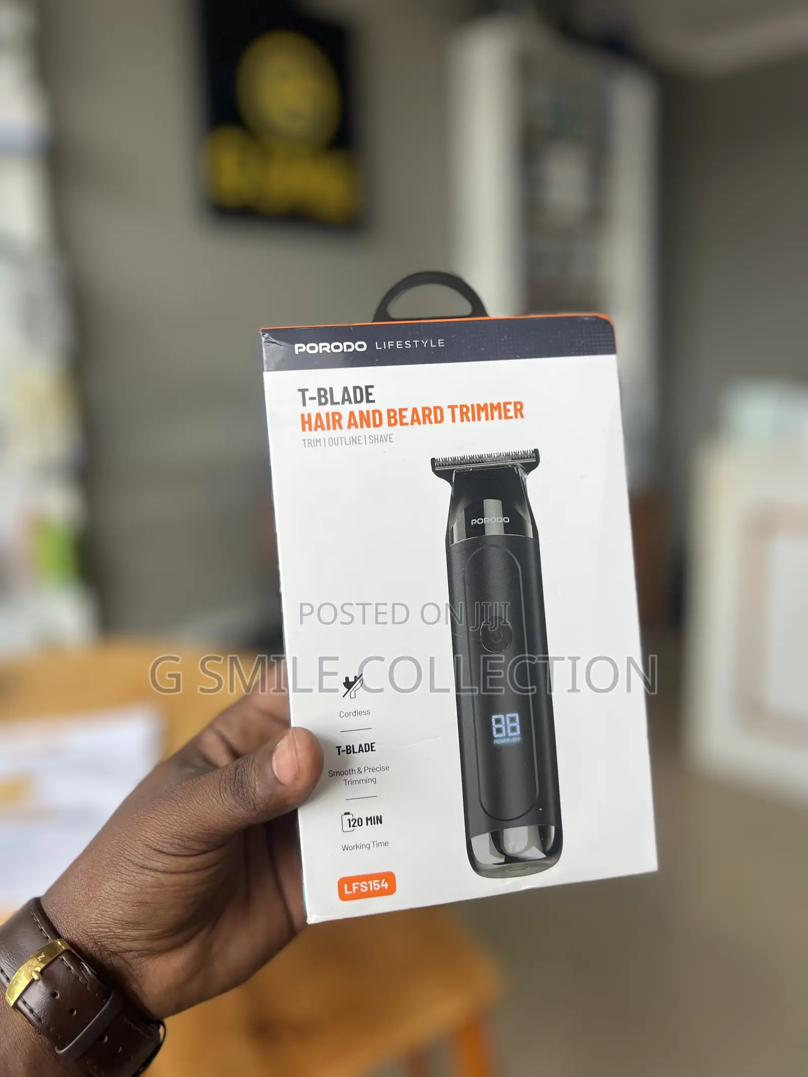 Porodo Lifestyle T-Blade Hair Beard Trimmer