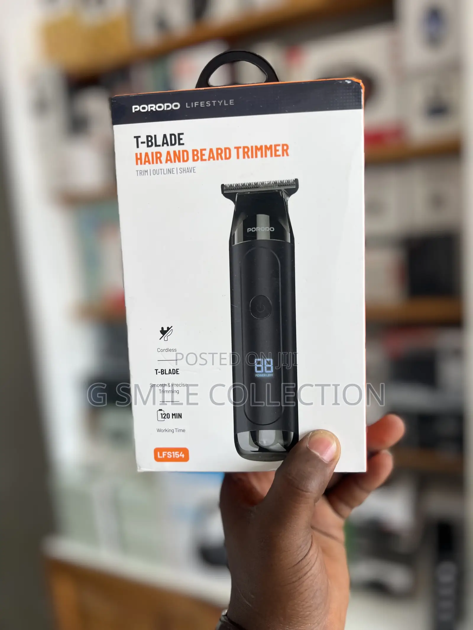 Porodo Lifestyle T-Blade Hair Beard Trimmer