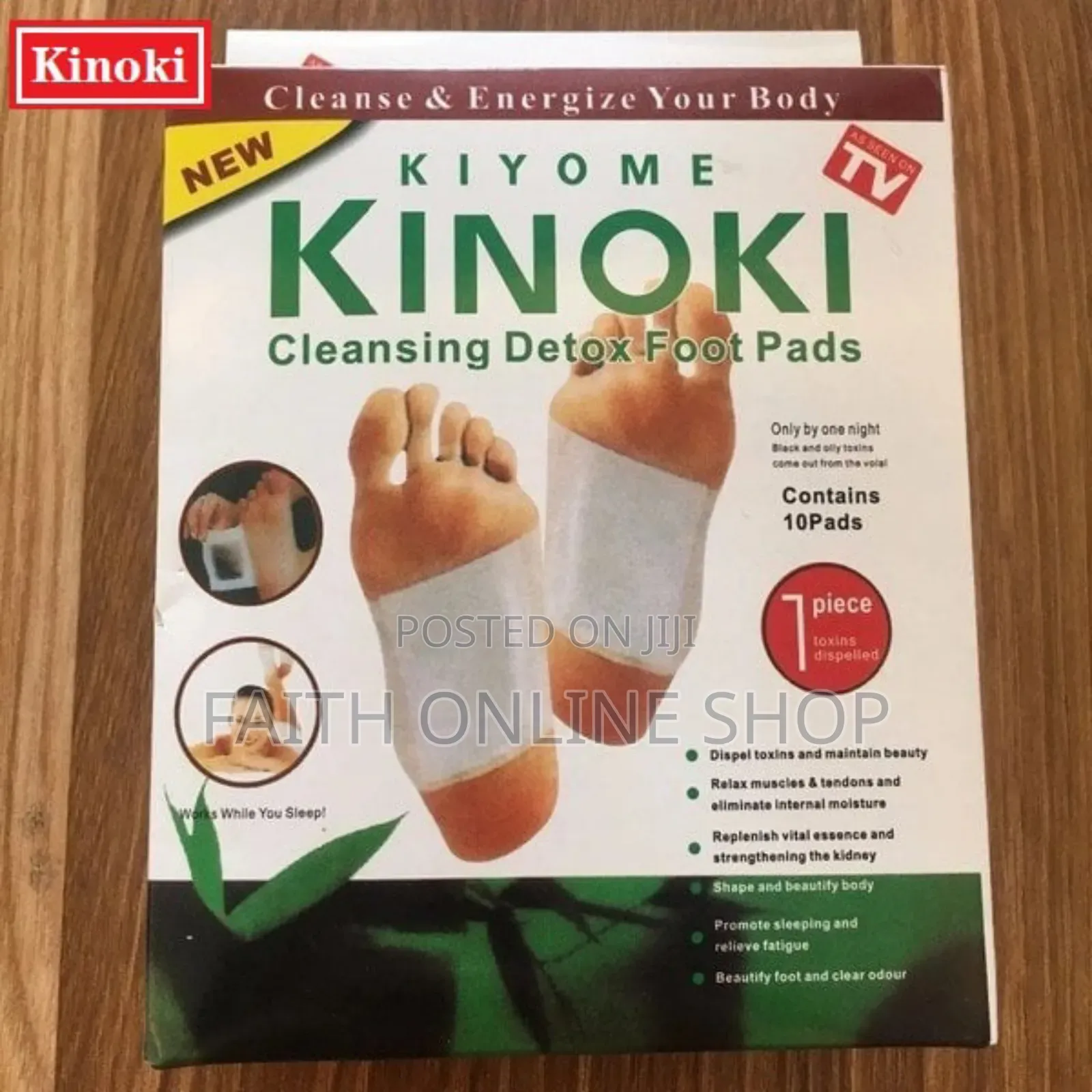 Kinoki Detox Foot Patches Pads