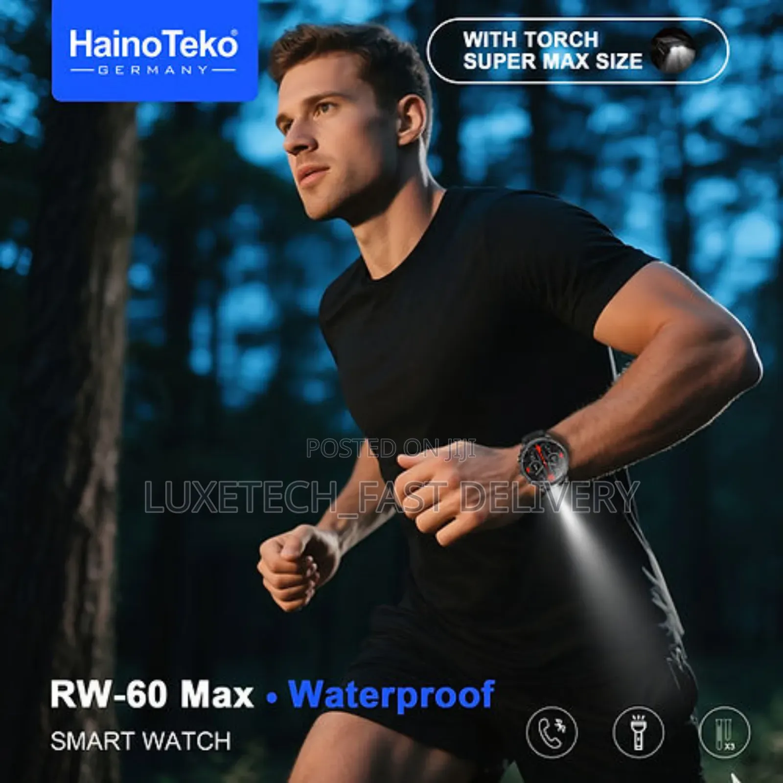 Haino Teko Rw-60 Max Smartwatch Amoled Display