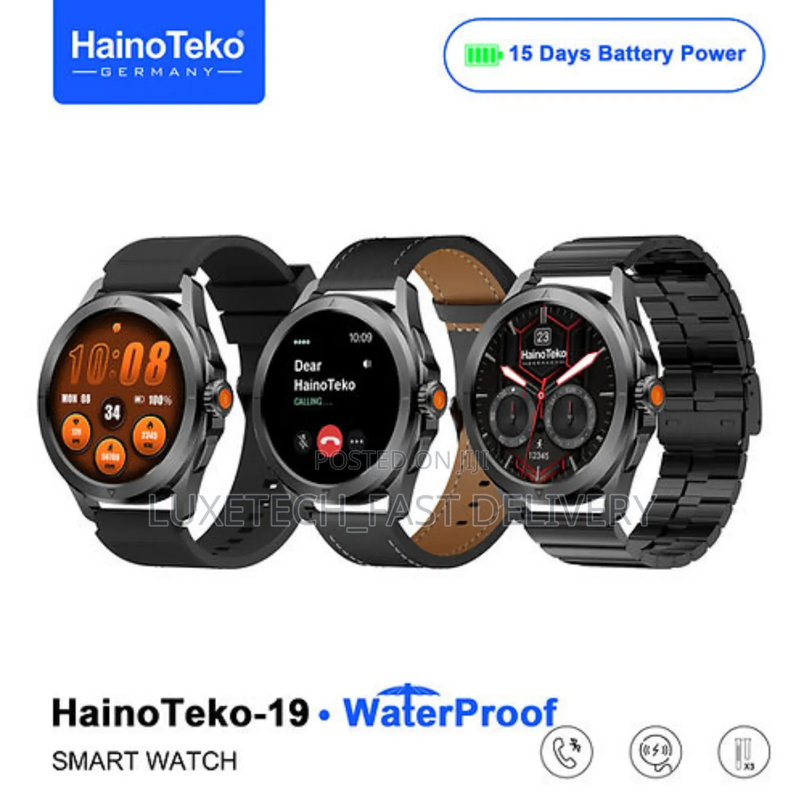 Haino Teko-19 Smart Watch Amoled Display