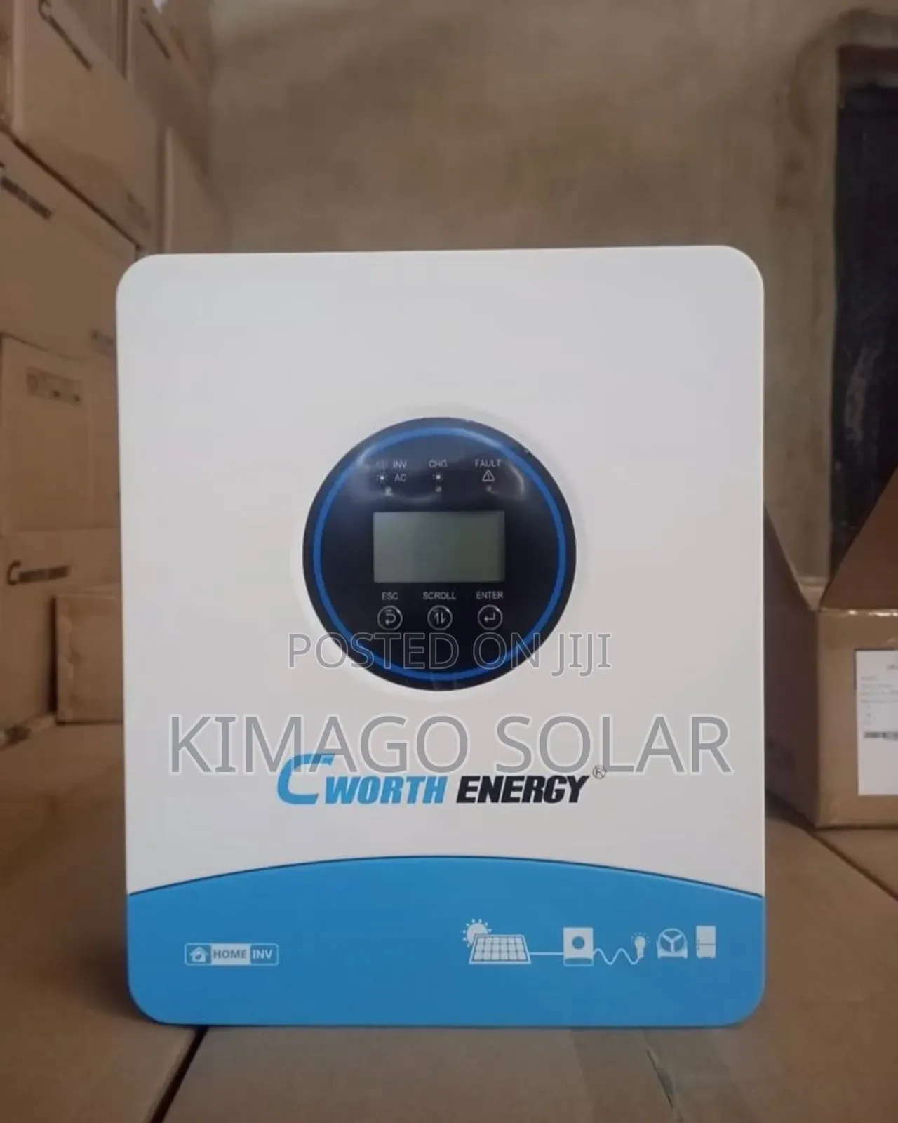 Inverter 12kw Solar Hybrid Ce-H12k Bei Nafuu