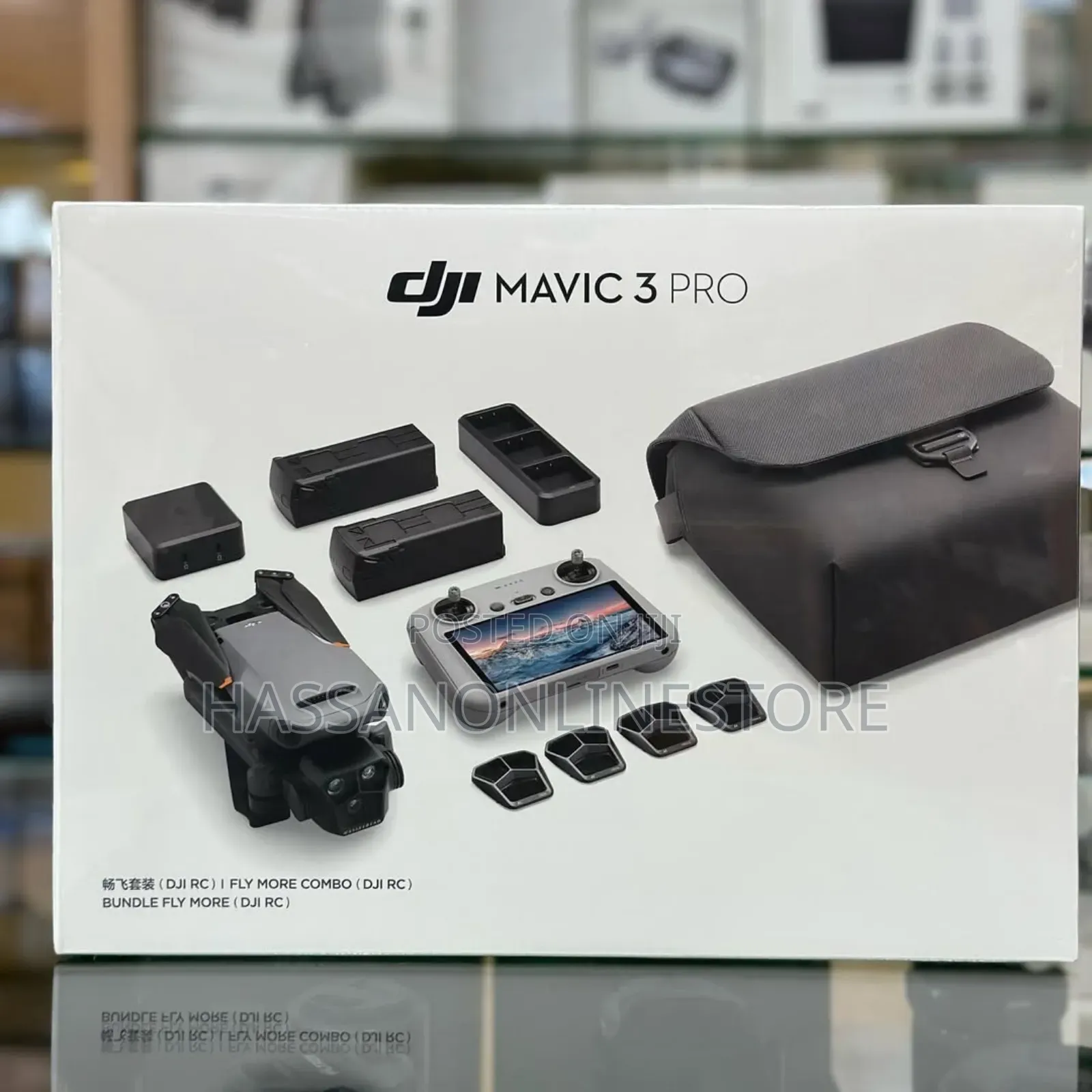 Dji Mavic 3 Pro Drone With Fly More Combo Dji Rc