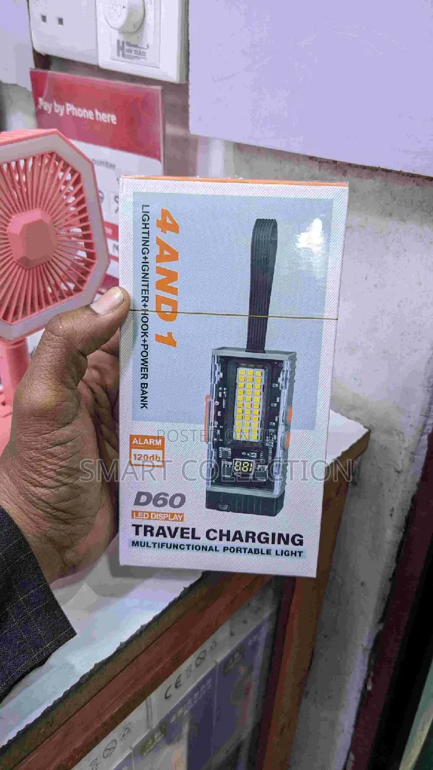 Multifunctional Portable Light(Lighting+Igniter+Hook+Power Bank)