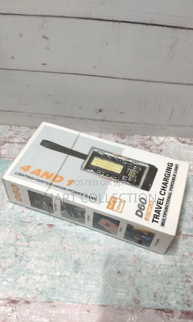 Multifunctional Portable Light(Lighting+Igniter+Hook+Power Bank)