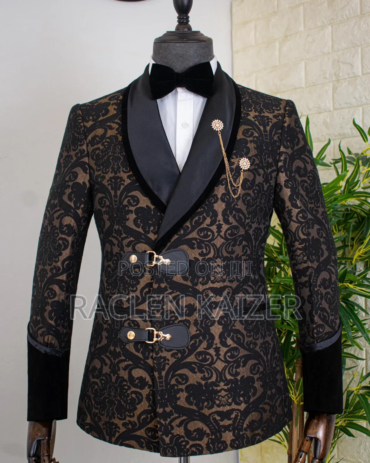 Black Special Satin Lapels and Formal Design Suits