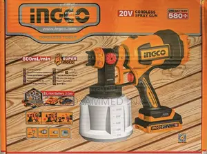 Ingco 20v Cordless Spray Gun
