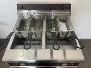 Commercial 2x30litres Electric Fryer 2tanks 4 Baskets