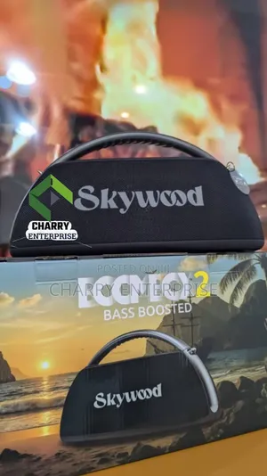 Skywood Boombox2 Speaker Water Proof 80w Rechargeable With Karaoke Mic