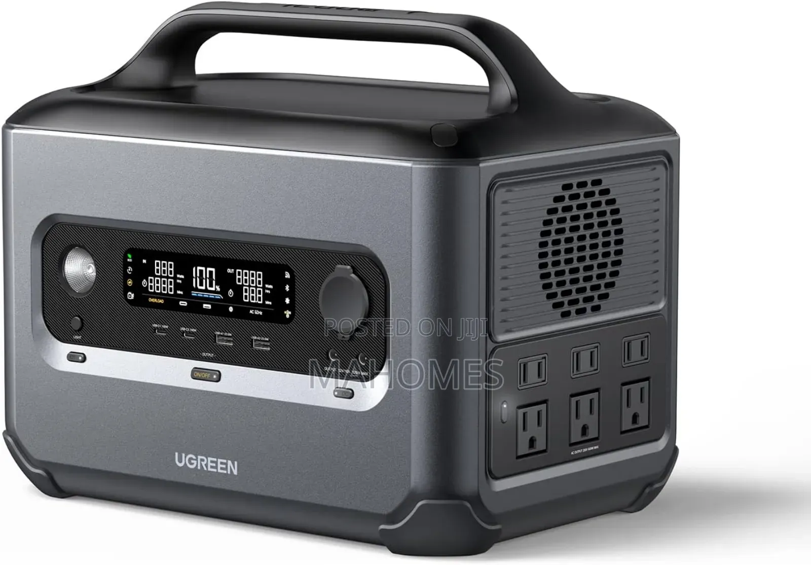 Ugreen Powerroam Portable Power Station 1024wh | 1200w Uk Black -