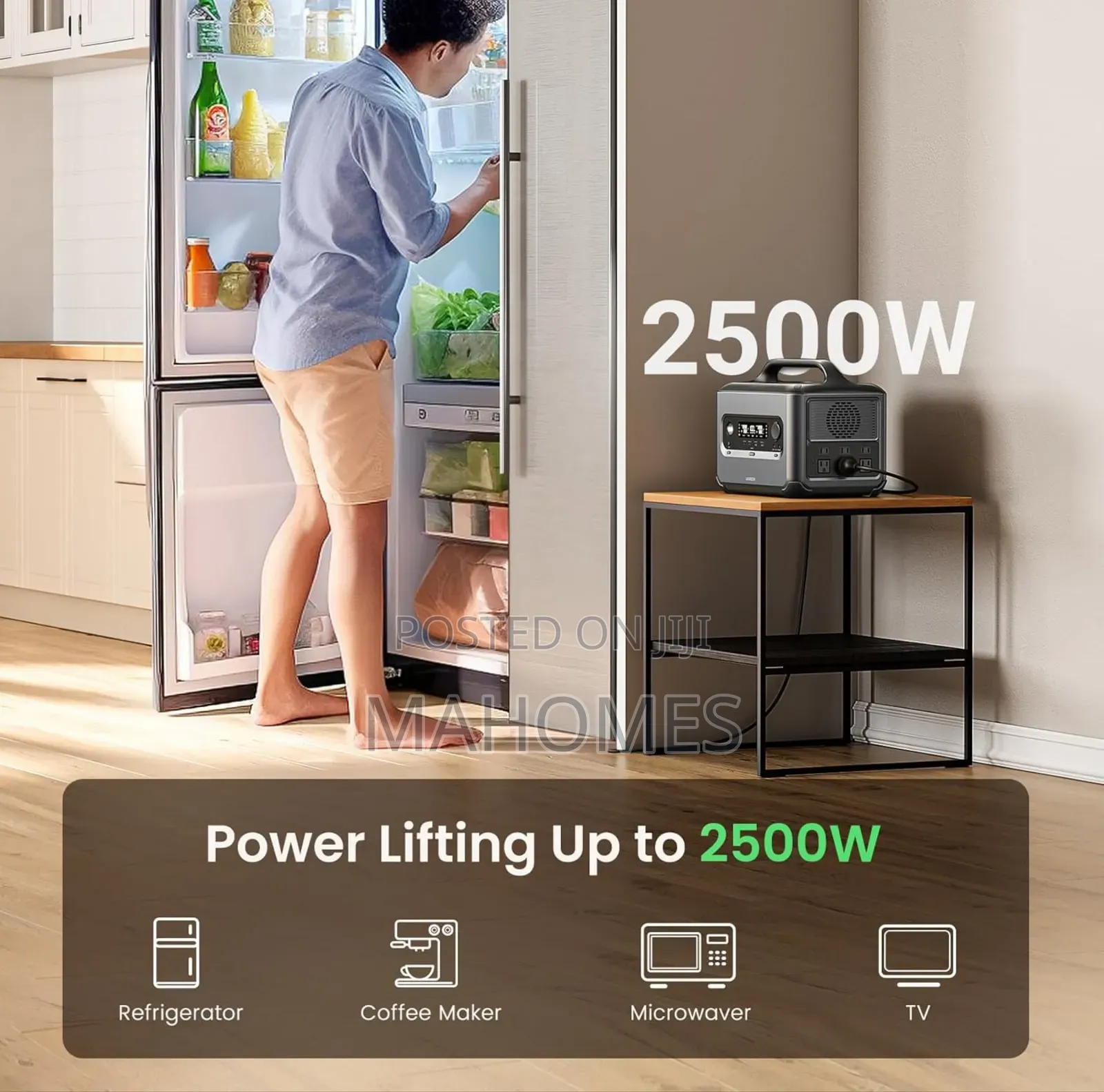 Ugreen Powerroam Portable Power Station 1024wh | 1200w Uk Black -