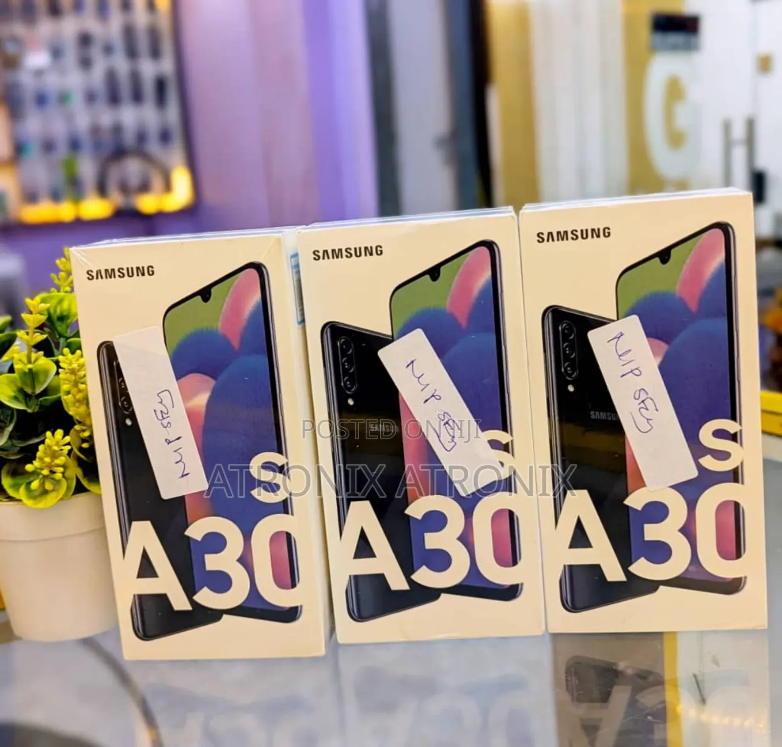 New Samsung Galaxy A30s 128 GB Black