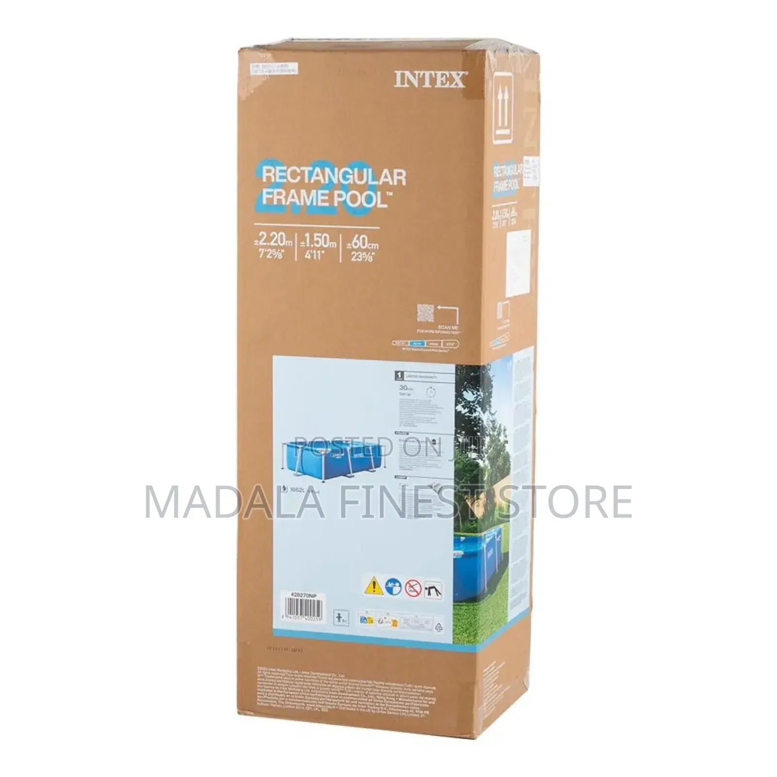 Rectangular Frame Poll 4.50m