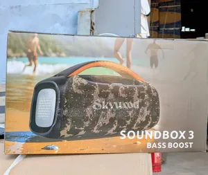 Skywood Boombox3 Rechargeable Soundbox 24e 120w Water Proof With Mic