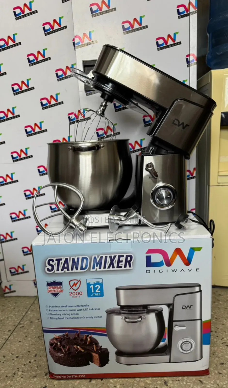 Digiwave Stand Mixer 12liter