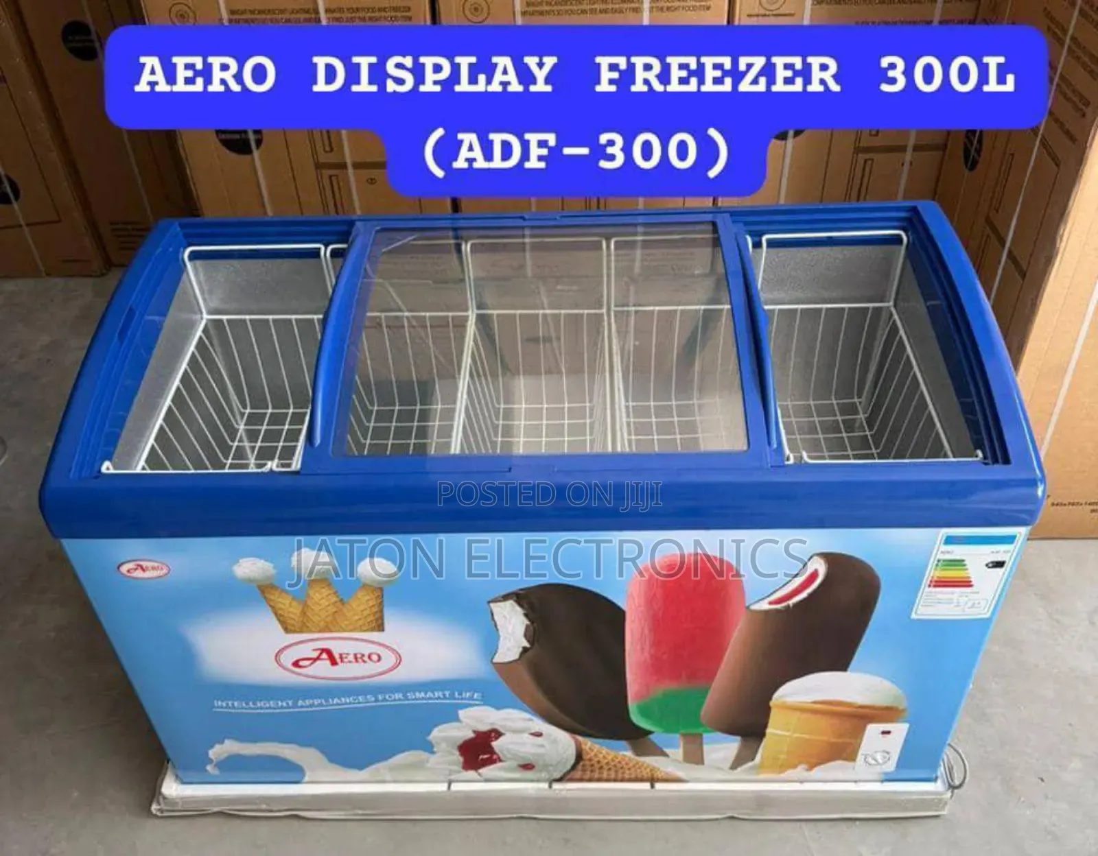 Aero Display Freezer (Showcase) 300l (Adf-300)
