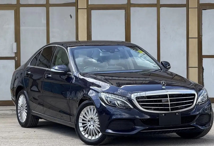 Mercedes-Benz C-Class 2015 Blue