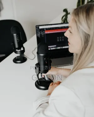 Logitech for Creators With Blue Voice for Podcasts