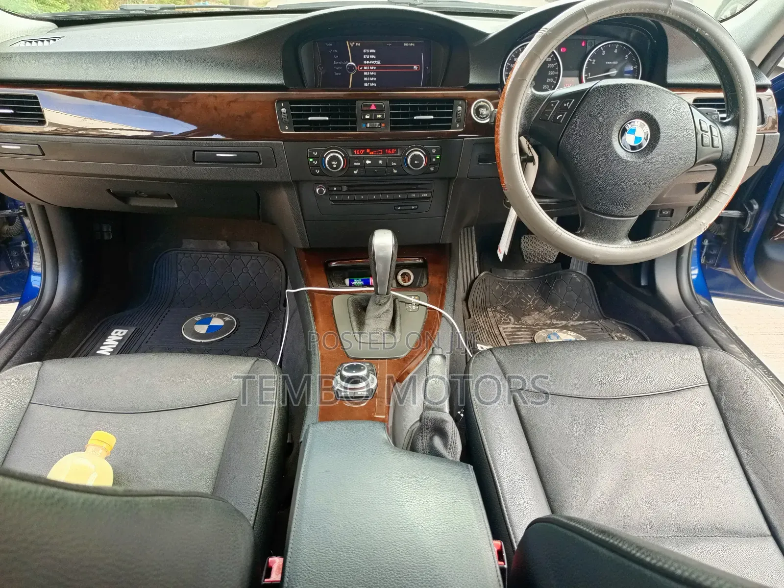 BMW 3 Series 2012 Blue