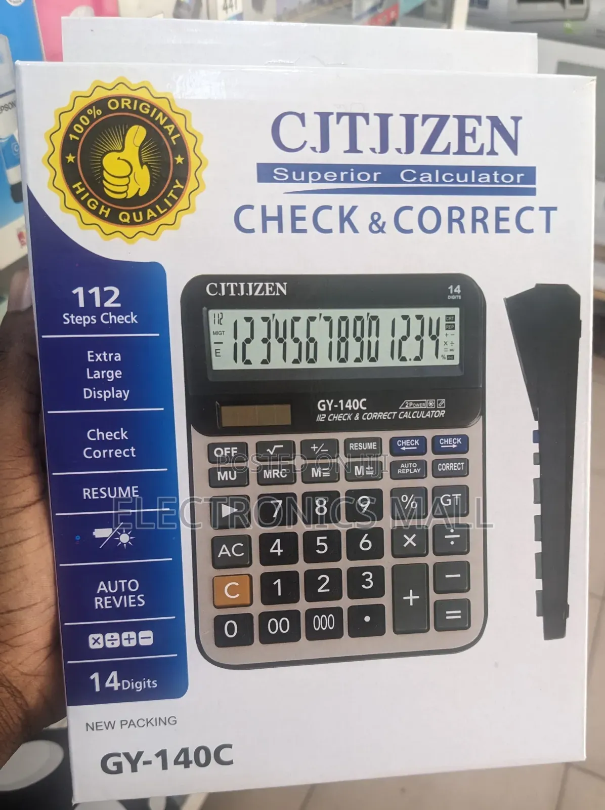 Cjtjjzen Gy-140c Check and Correct Calculator