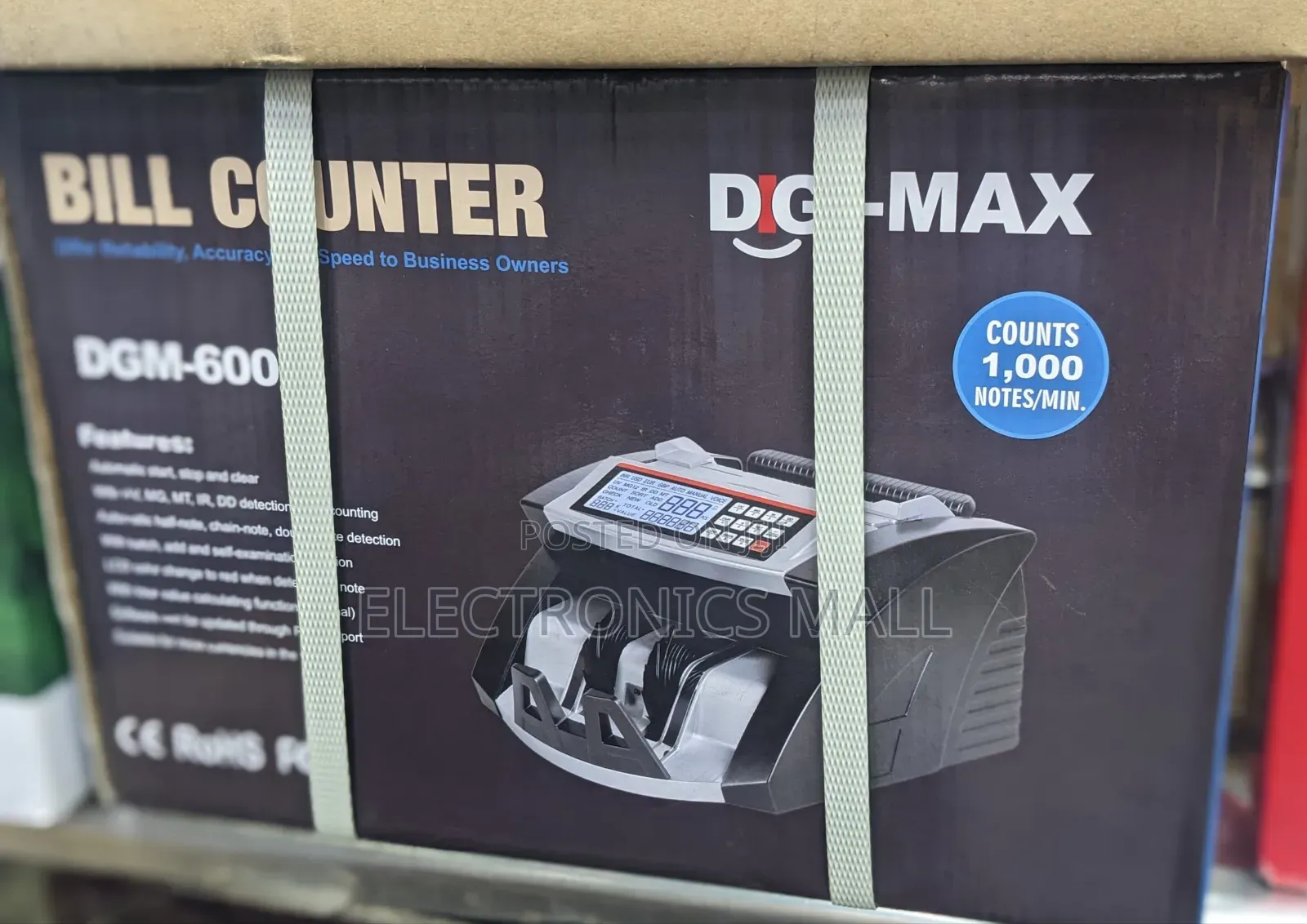 Dig-Max DGM-600 Bill Counter Machine