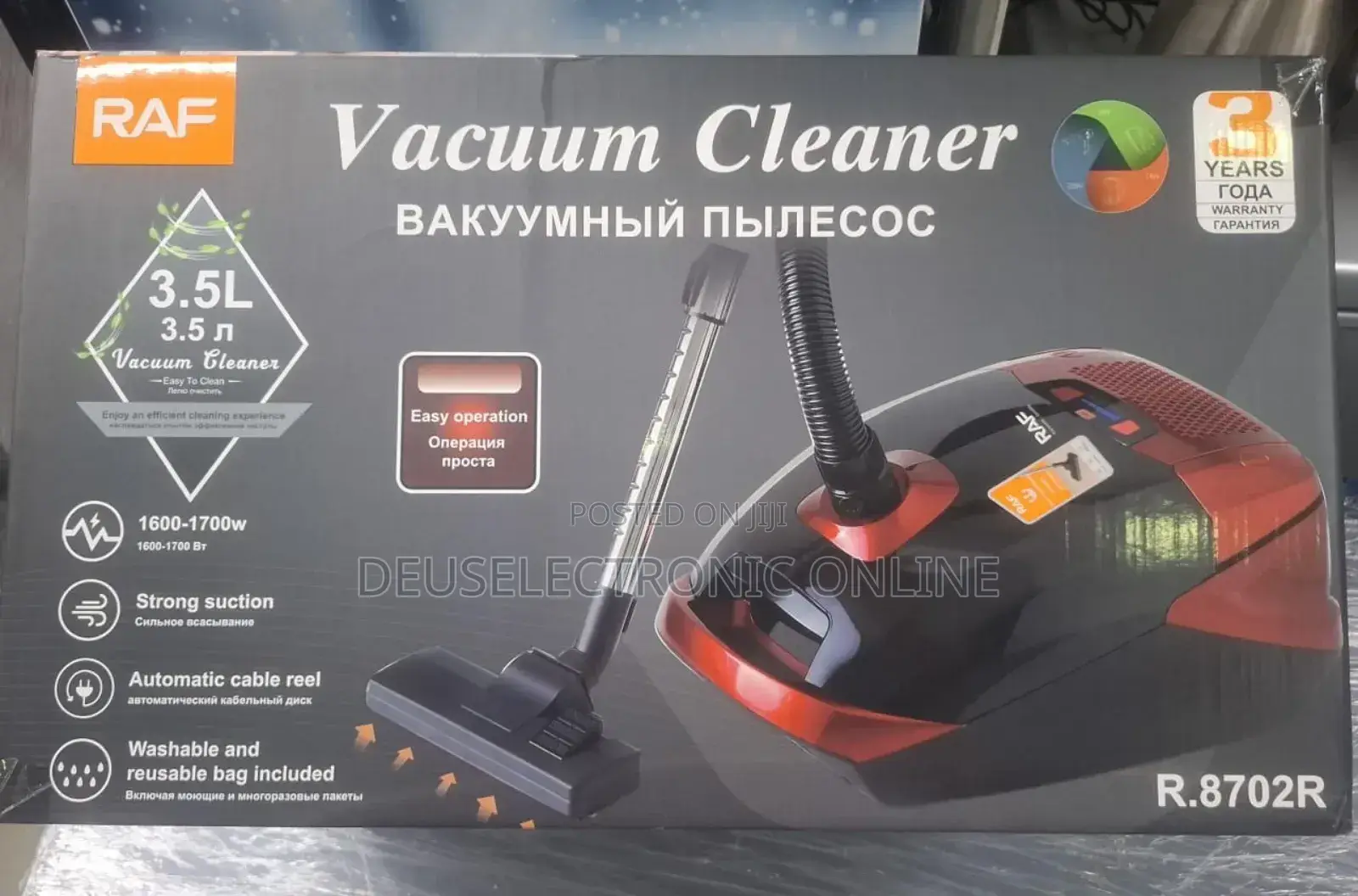 Electric Vacuum Cleaner Heavy Duty