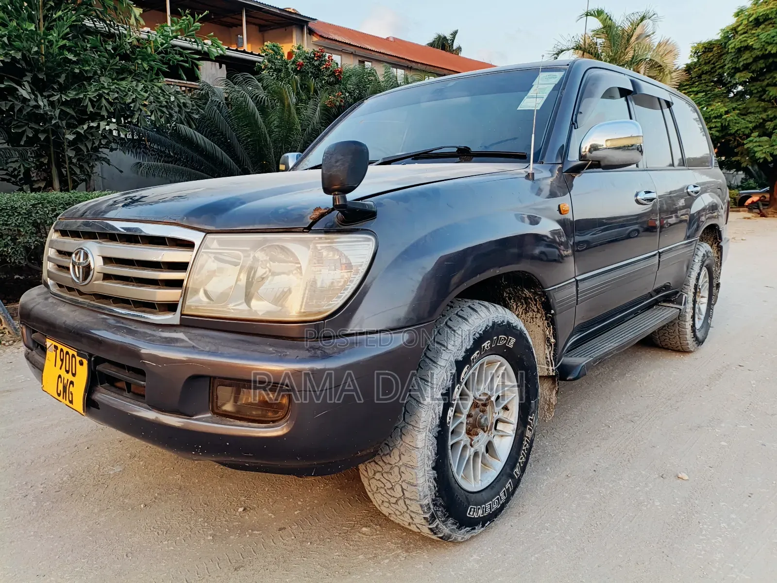 Toyota Land Cruiser 2005 Gray