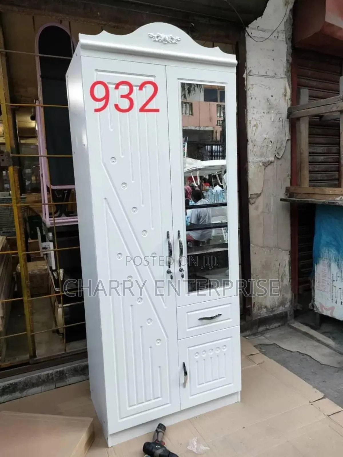 Wardrobes Nzuri 2 Doors Zinakuwezesha Kutundika Nguo Na Kupanga Pia