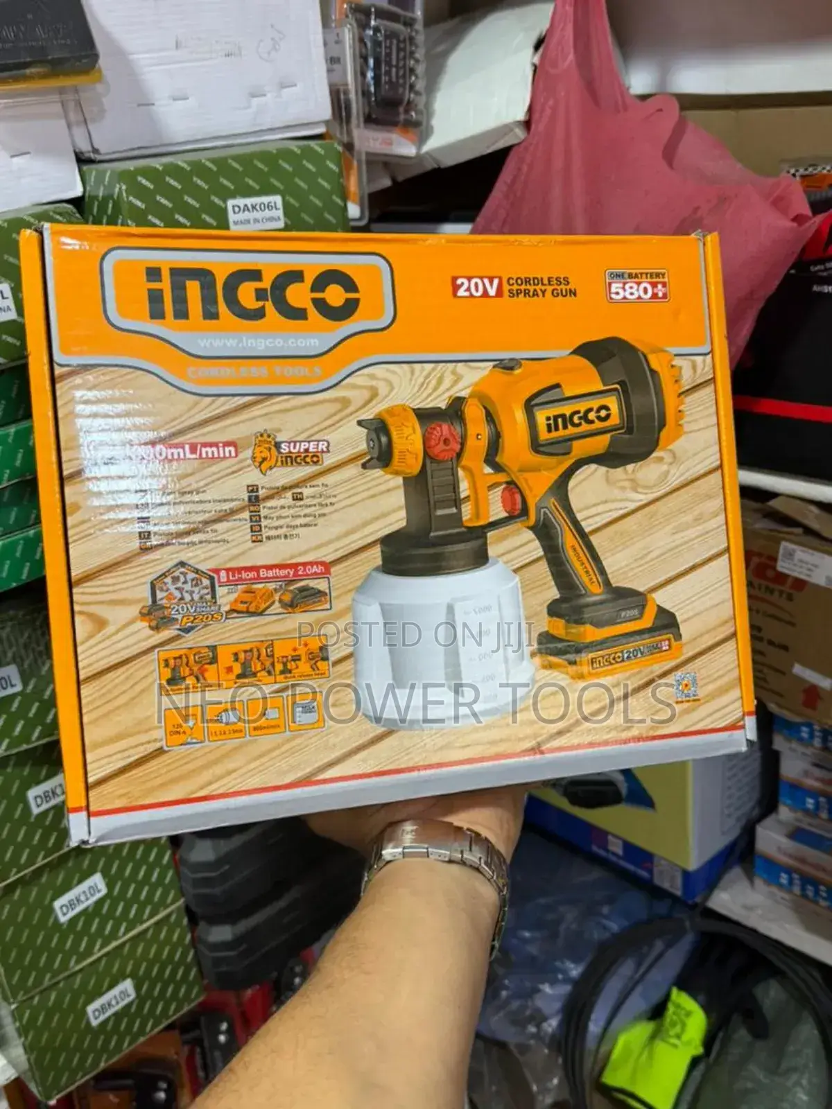 Cordless Spray Gun