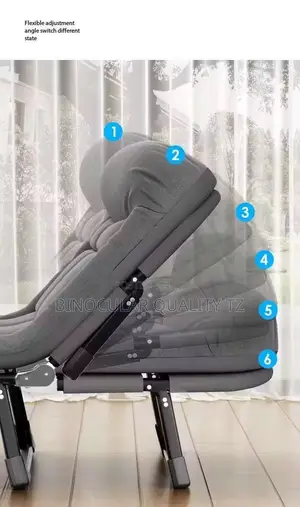 Camp Bed for Office Lunch Break Leisure Living Room Deck Chair