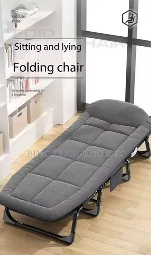 Camp Bed for Office Lunch Break Leisure Living Room Deck Chair
