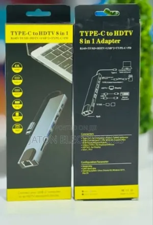 Type C Hub Adaptor 8 in 1