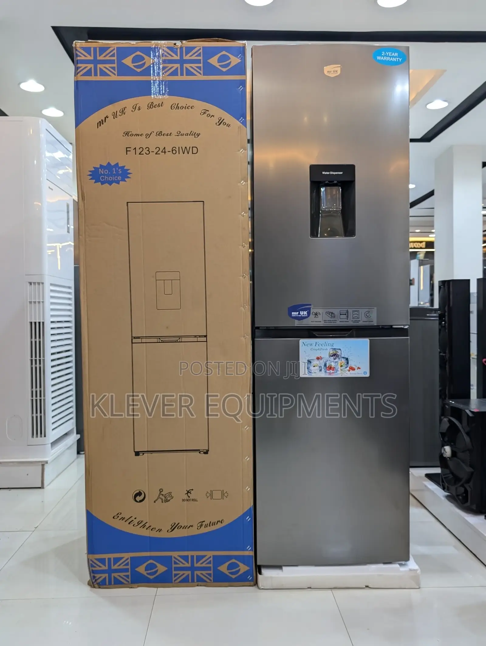 Mr Uk 247litres Fridge Uk 123-24-6iwd Combi