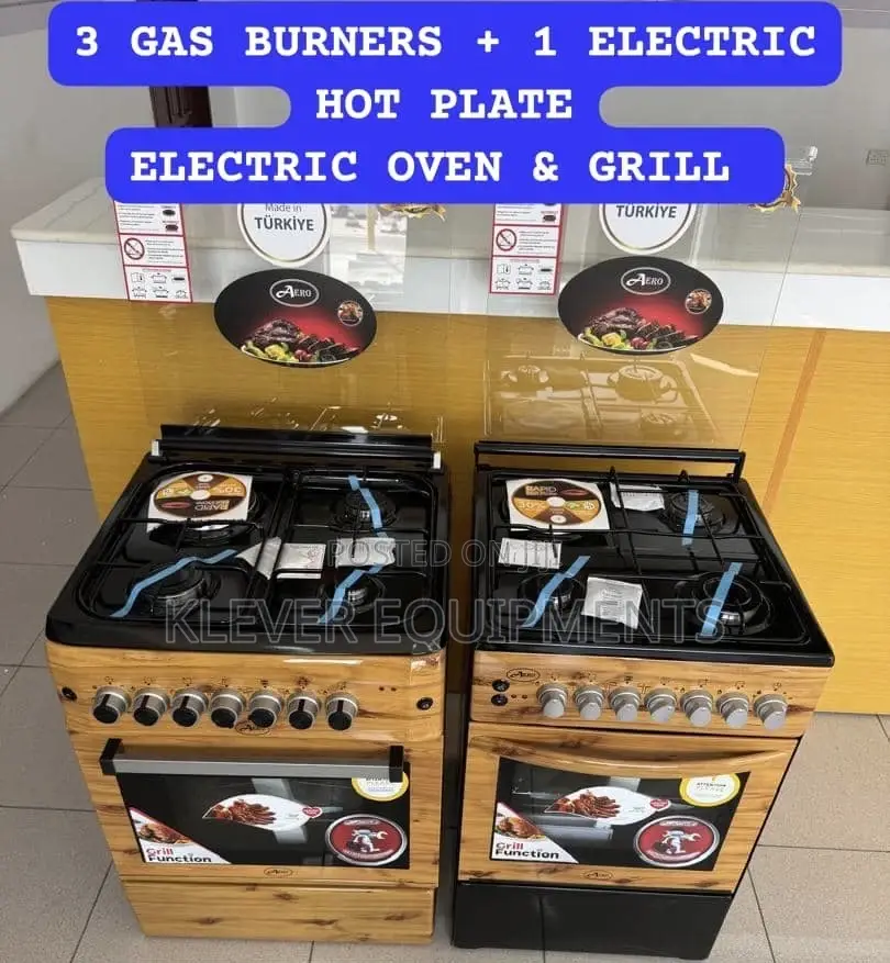 Aero 50x50cm 3gas+1 Electric Range Cooker