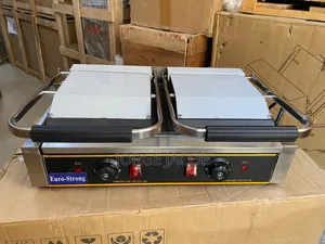 Double Electric Griddle, as a Panini Press / Sandwich Maker.