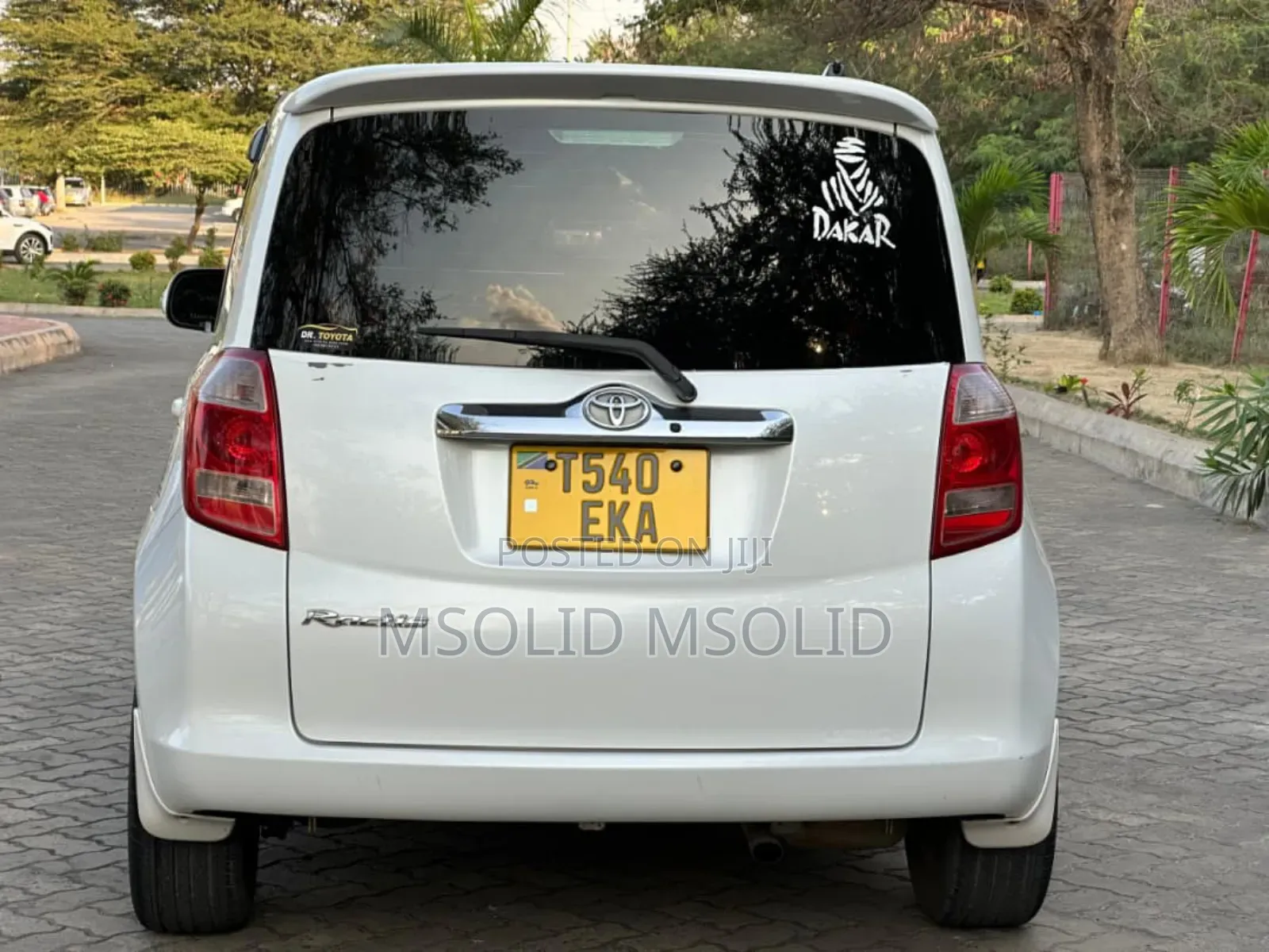 Toyota Ractis 2007 White