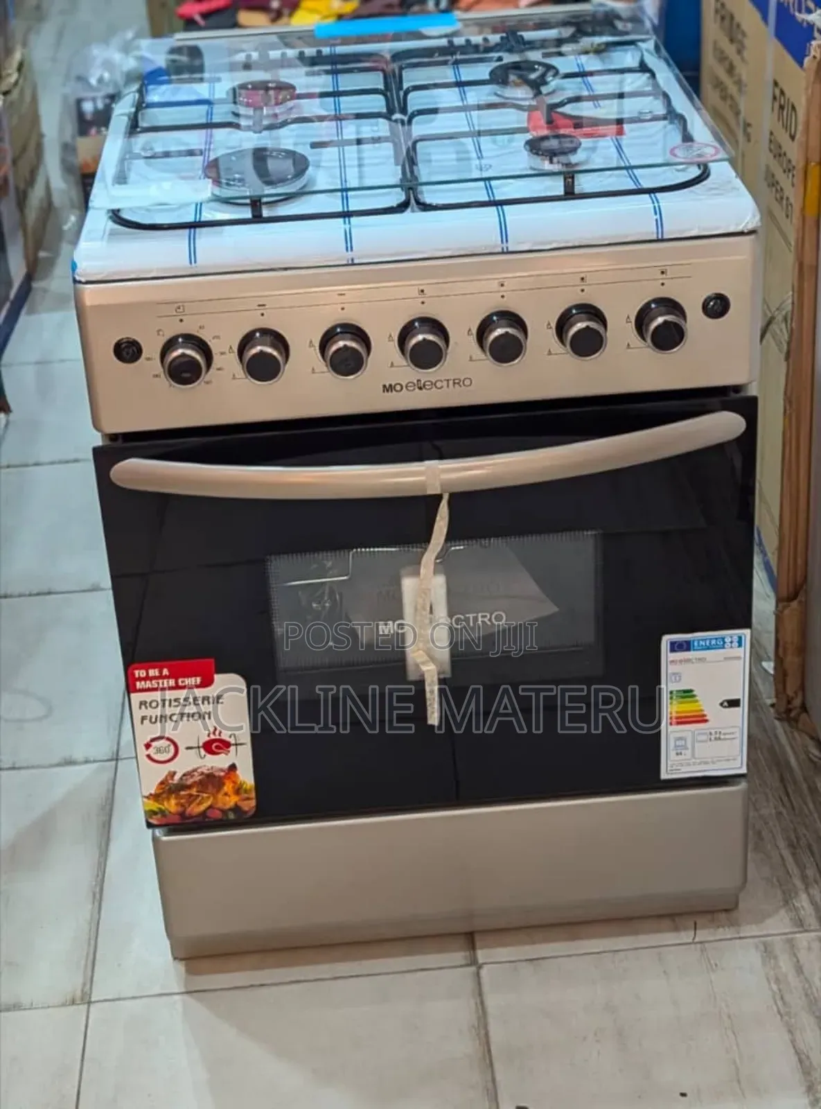 *Moelectro Cooker 60/60 Full Gas