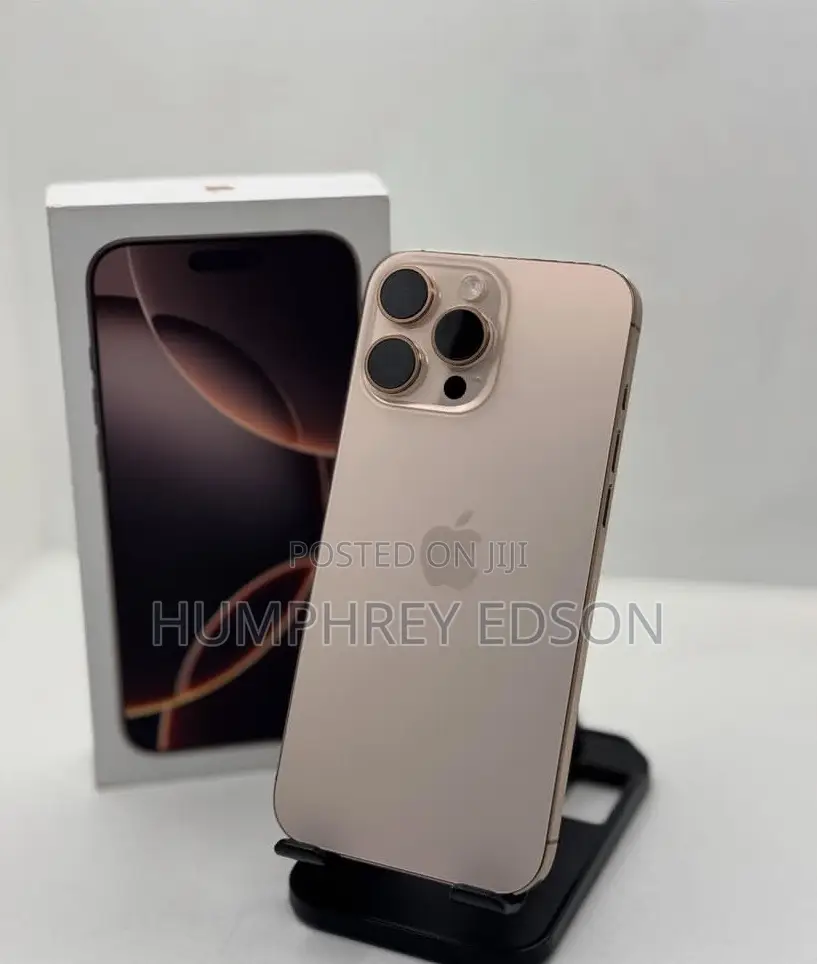 New Apple iPhone 16 Pro Max 256 GB Gold