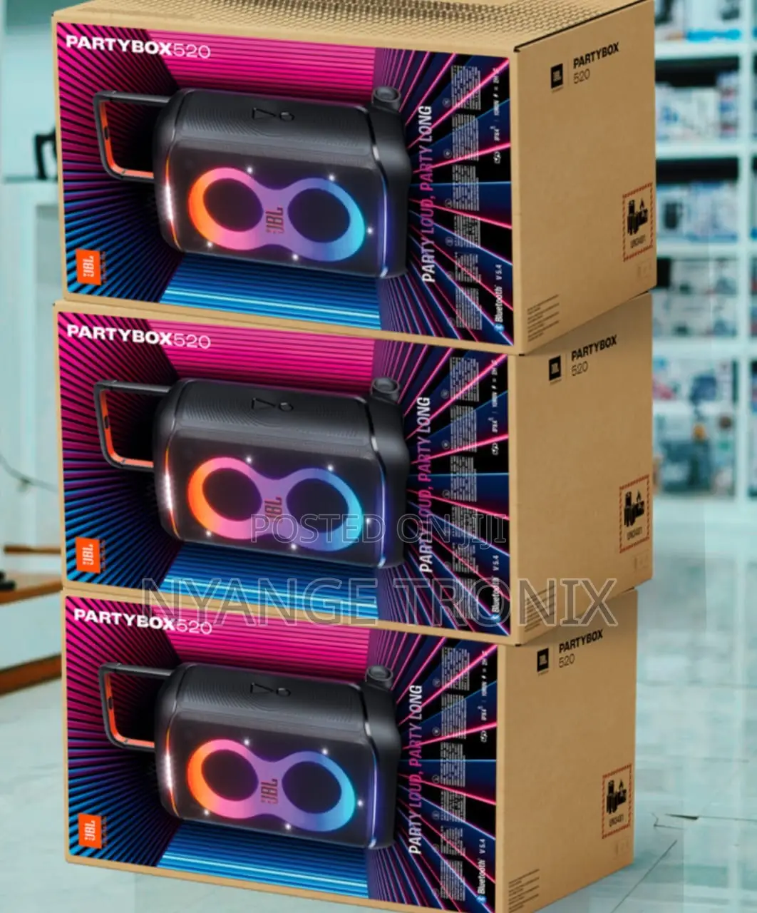 JBL Party Box Speakers 520