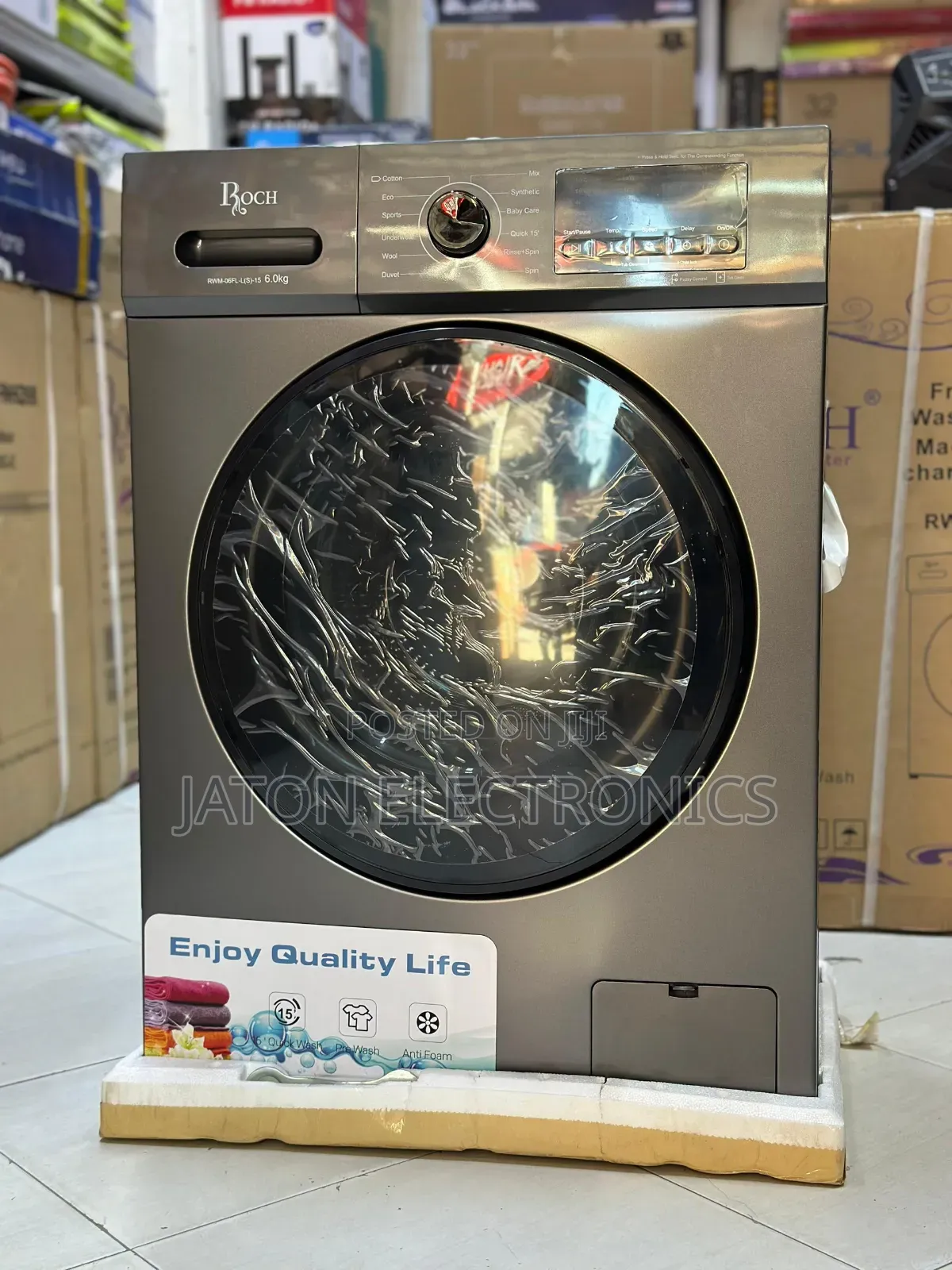 Roch Automatic Washing Machine 
Kg 6