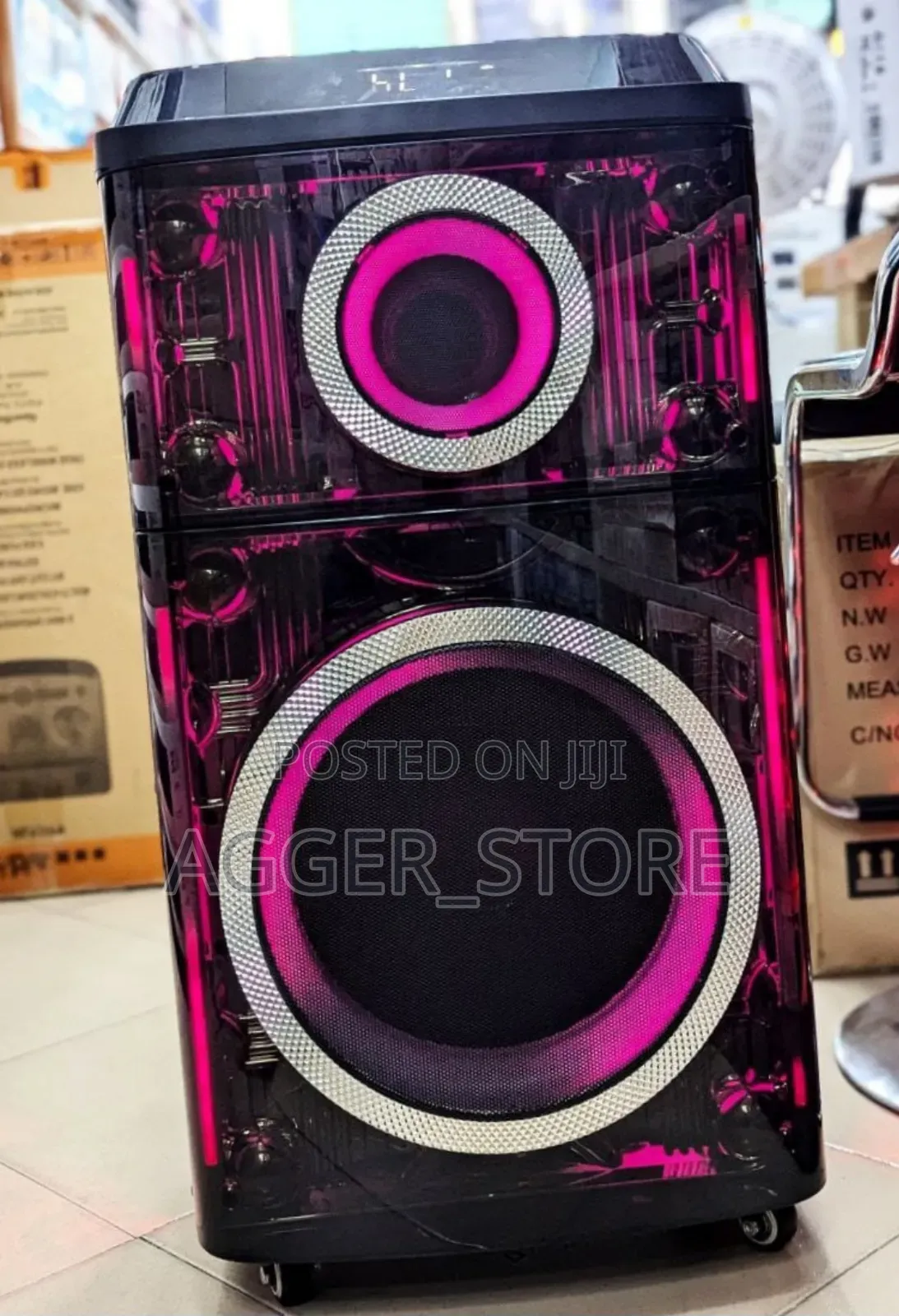 Party PTH-12 Box Wireless Speakers