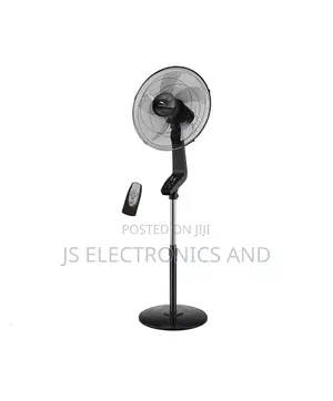 Dolphin 16" Stand Fan With 5 Blades and Remote Control Original Led