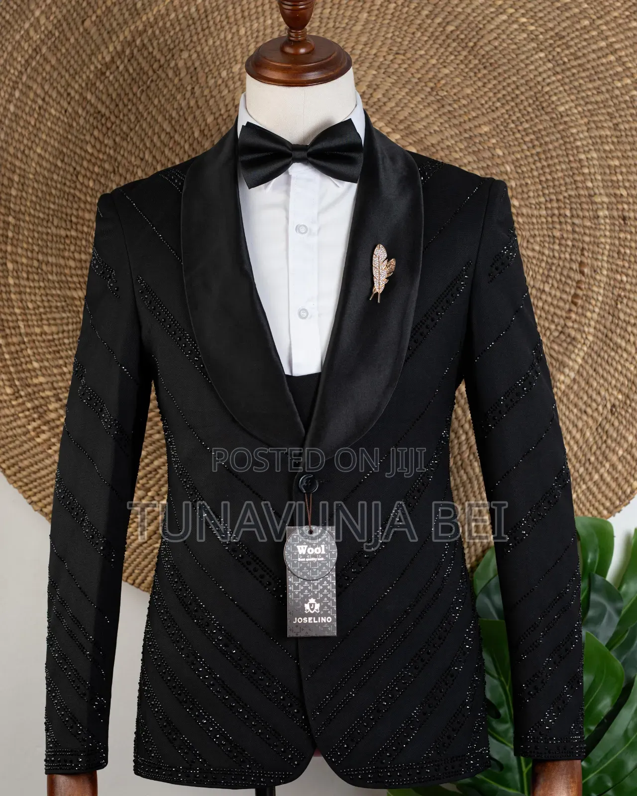 Black    Classic Men Suit