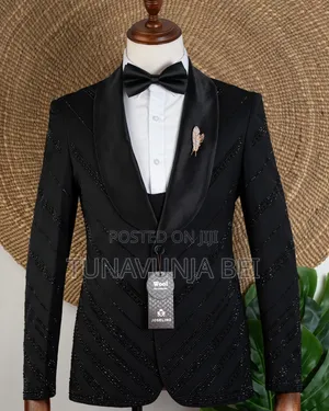 Black    Classic Men Suit